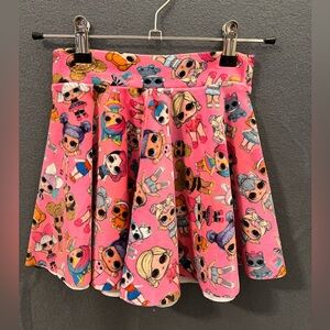 Sugar and Stripes LOL Surprise twirl skirt size 6